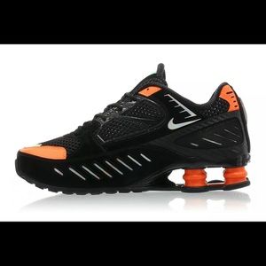 Nike Shox Enigma SP Black Orange Training  Size 7W